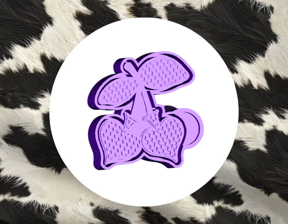 Checkered Cherry Spades